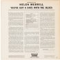 Helen Merrill - You've Got A Date With The Blues, Mono, 1st pressing, US, 1959