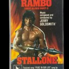 SEALED, Jerry Goldsmith - Rambo: First Blood Part II, Audio Cassette, US, 1985