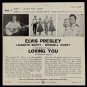 Elvis Presley - Loving You Vol.1, Mono, 45 RPM, Indianapolis Pressing, US, 1957