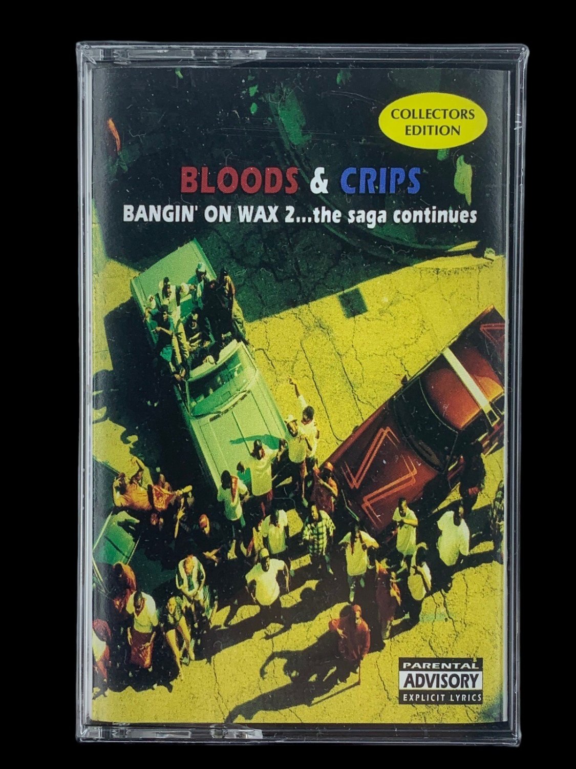 SEALED, Bloods & Crips &acirc;�� Bangin' On Wax 2 QFGC-9902, audio cassette, US, 1994