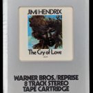 SEALED, Jimi Hendrix - The Cry of Love, 8-Track Stereo Tape Cartridge, US, 1971