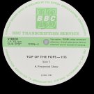 Top Of The Pops–1175, BBC Transcription, fully laminated cue sheets, UK, 1987