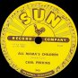 Carl Perkins &acirc;�� Boppin' The Blues / All Mama's Children 243, 78 RPM, US, 1956