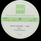 Top Of The Pops - 1339, BBC Transcription, fully laminated cue sheets, UK, 1990 Top Of The Pops - 1339, BBC Transcription, fully laminated cue sheets, UK, 1990