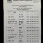 Top Of The Pops - 1339, BBC Transcription, fully laminated cue sheets, UK, 1990