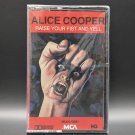 SEALED, Alice Cooper – Raise Your Fist And Yell, Audio Cassette, CRC, US, 1987