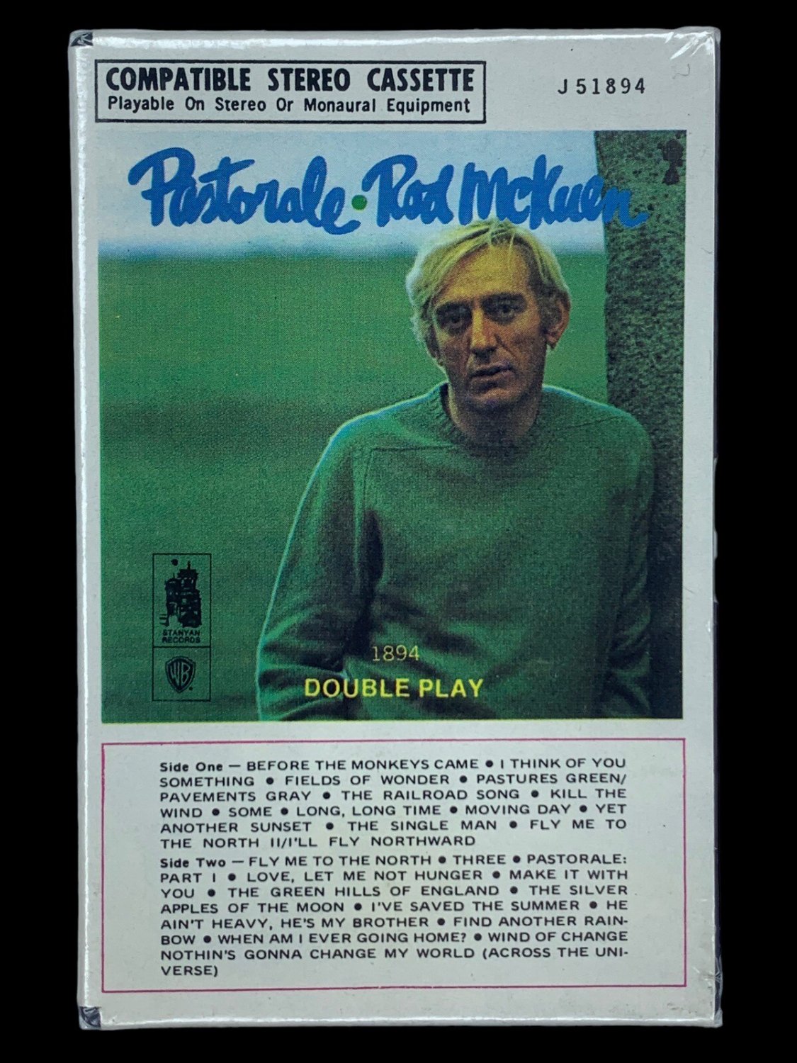 SEALED, Rod McKuen &acirc;�� Pastorale J51894, audio cassette, US, 1971