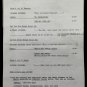 The Who – The (Last) Who Special BC 601, Transcription, cue sheet, US, 1985