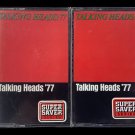 SEALED, Talking Heads '77, 2 x audio cassette, 1st & 2nd editions, US, 1977