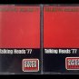 SEALED, Talking Heads '77, 2 x audio cassette, 1st & 2nd editions, US, 1977