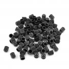 Lot of 100 Plastic Tire Air Valve Stem Caps Tire Wheel Dust Auto Car USA shipper