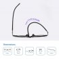 CGID CT32 Premium TR90 Frame Blue Light Blocking Glasses,Anti Glare Fatigue Blocking Headaches Eye S