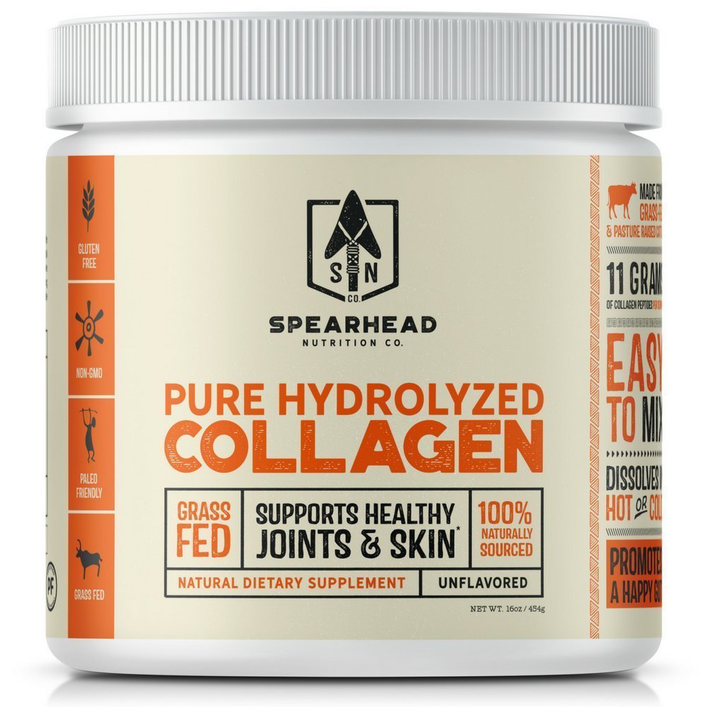 Spearhead Nutrition - Collagen Peptides, Grass Fed (Unflavored)