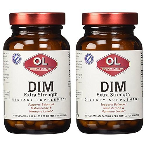Olympian Labs DIM Extra Strength - 30 Vegetarian Capsules (2 Pack)