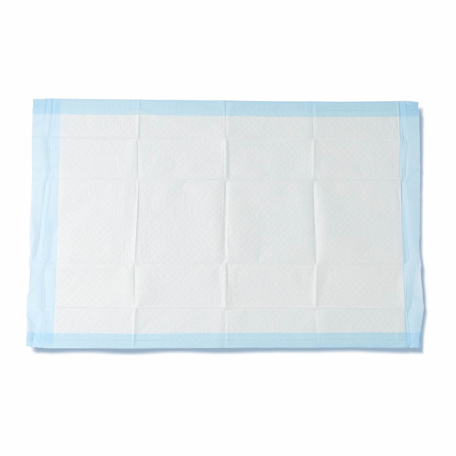 Medline Quilted Basic Disposable Blue Underpad, 23"" x 36"" for incontinence, Furniture Protection o