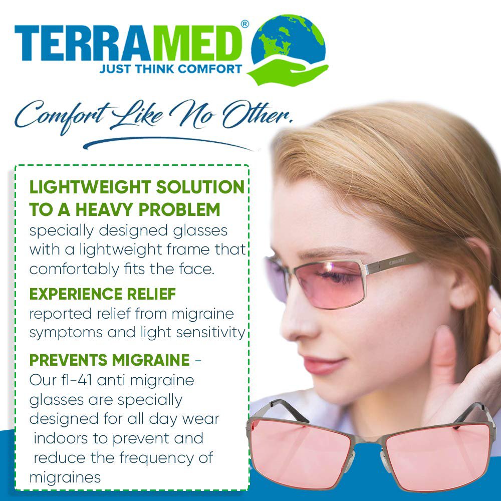 Migraine Glasses for Migraine Relief and Light Sensitivity Relief