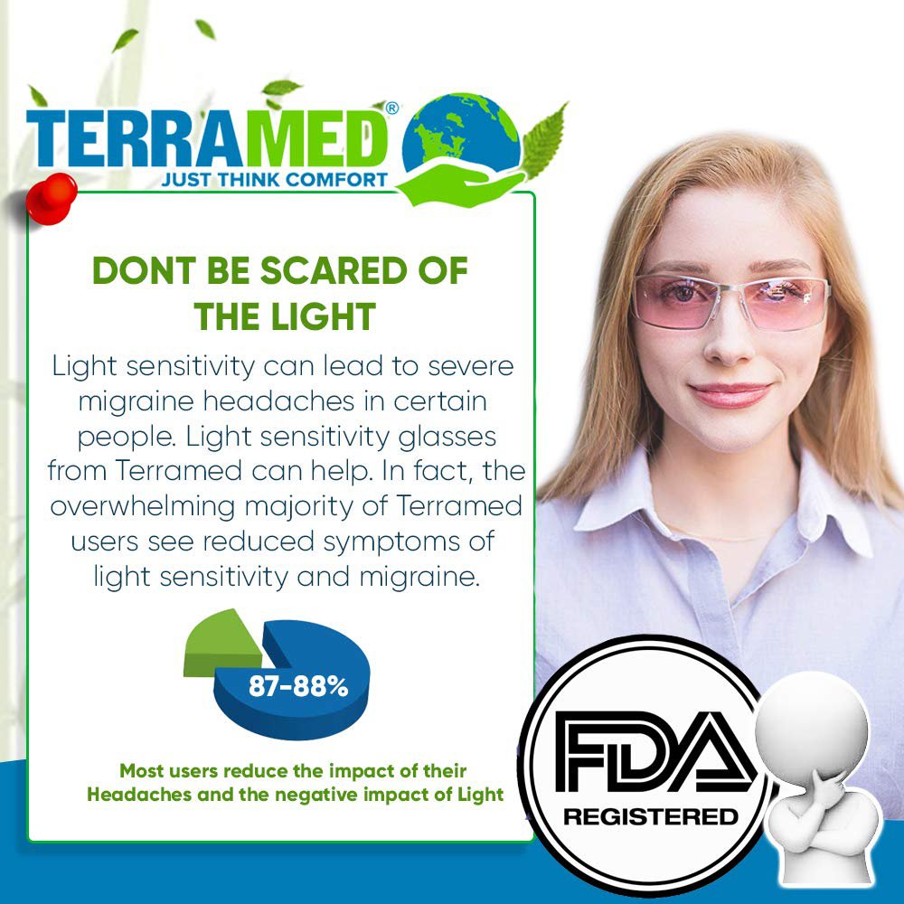 Migraine Glasses for Migraine Relief and Light Sensitivity Relief
