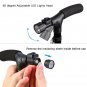 Medical Convenient Two-Handle Walking Cane Lightweight Walking Stick with Adjustable LED Lights and