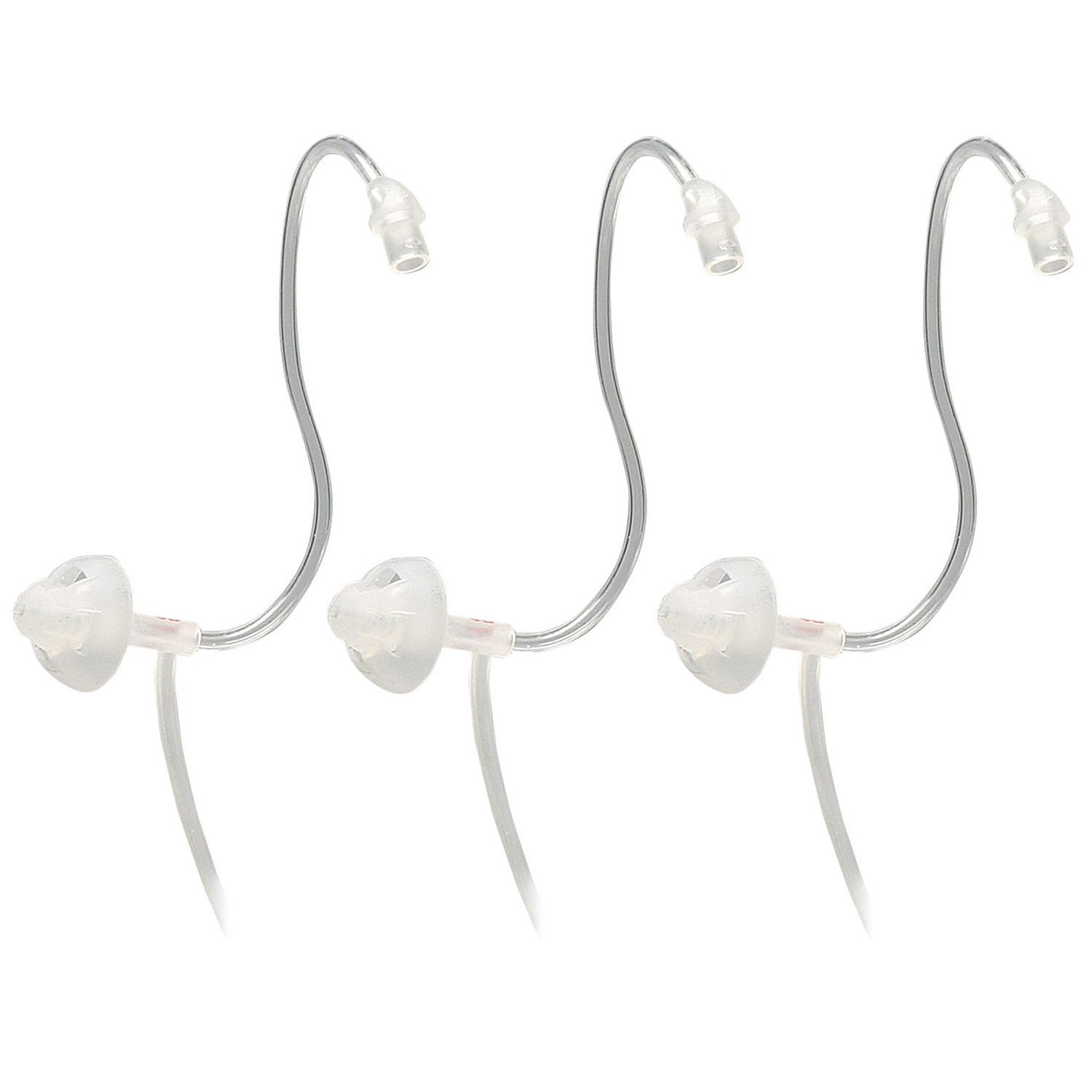 Hearing Aid - Right Ear Poly Tubes, Small (Size 1B), Women, 3 Count