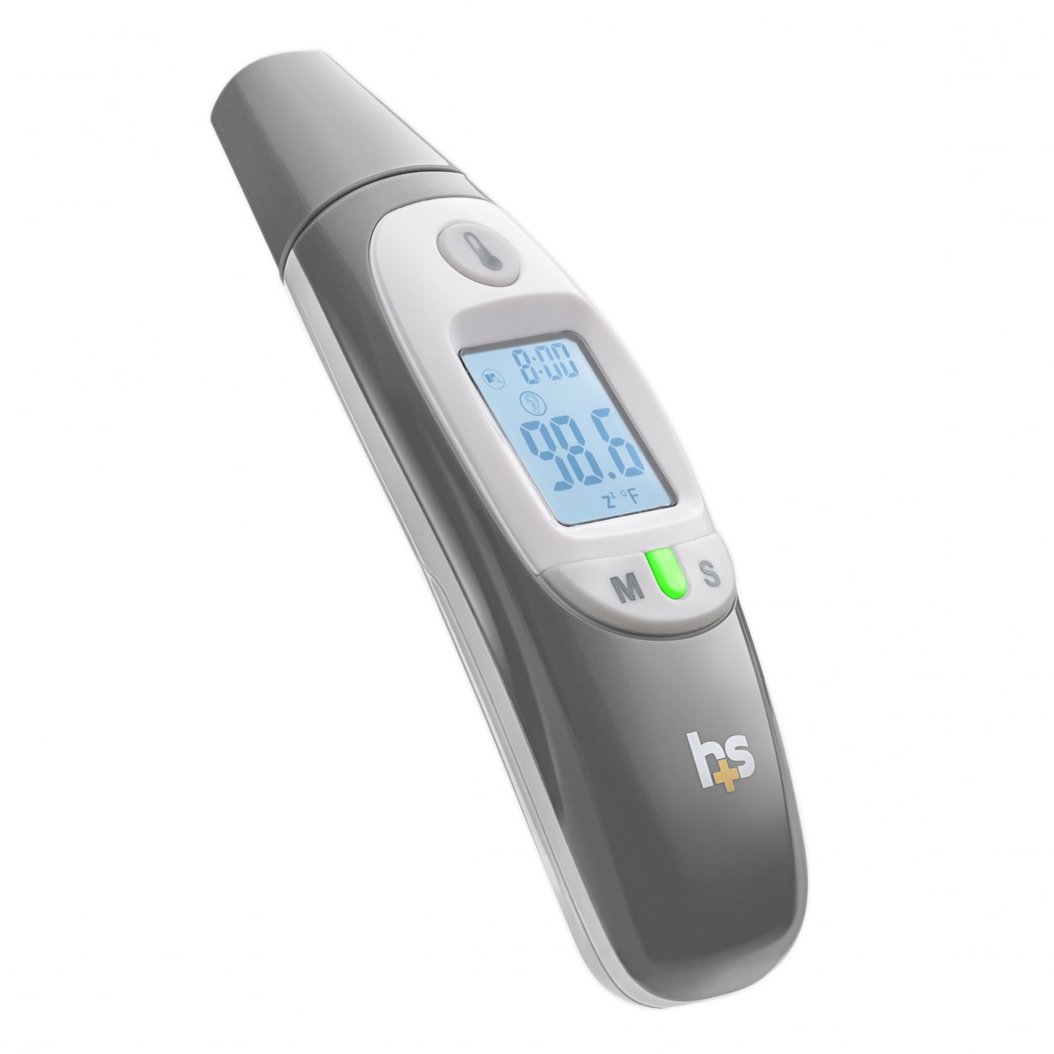 HealthSmart Compact Instant Read Infrared Digital Ear Thermometer, Measures Ambient Air Temperatures