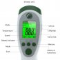 Eco4us - Non-Contact Infrared Talking Thermometer, Large Backlit LCD Display, Announces Temperature