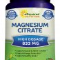 Pure Magnesium Citrate 833mg Supplement - 200 Veggie Capsules - Max Strength Vegan Mag Citrate Powde