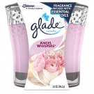 Glade Jar Candle Air Freshener, Angel Whispers, 3.4 oz (Packaging May Vary)