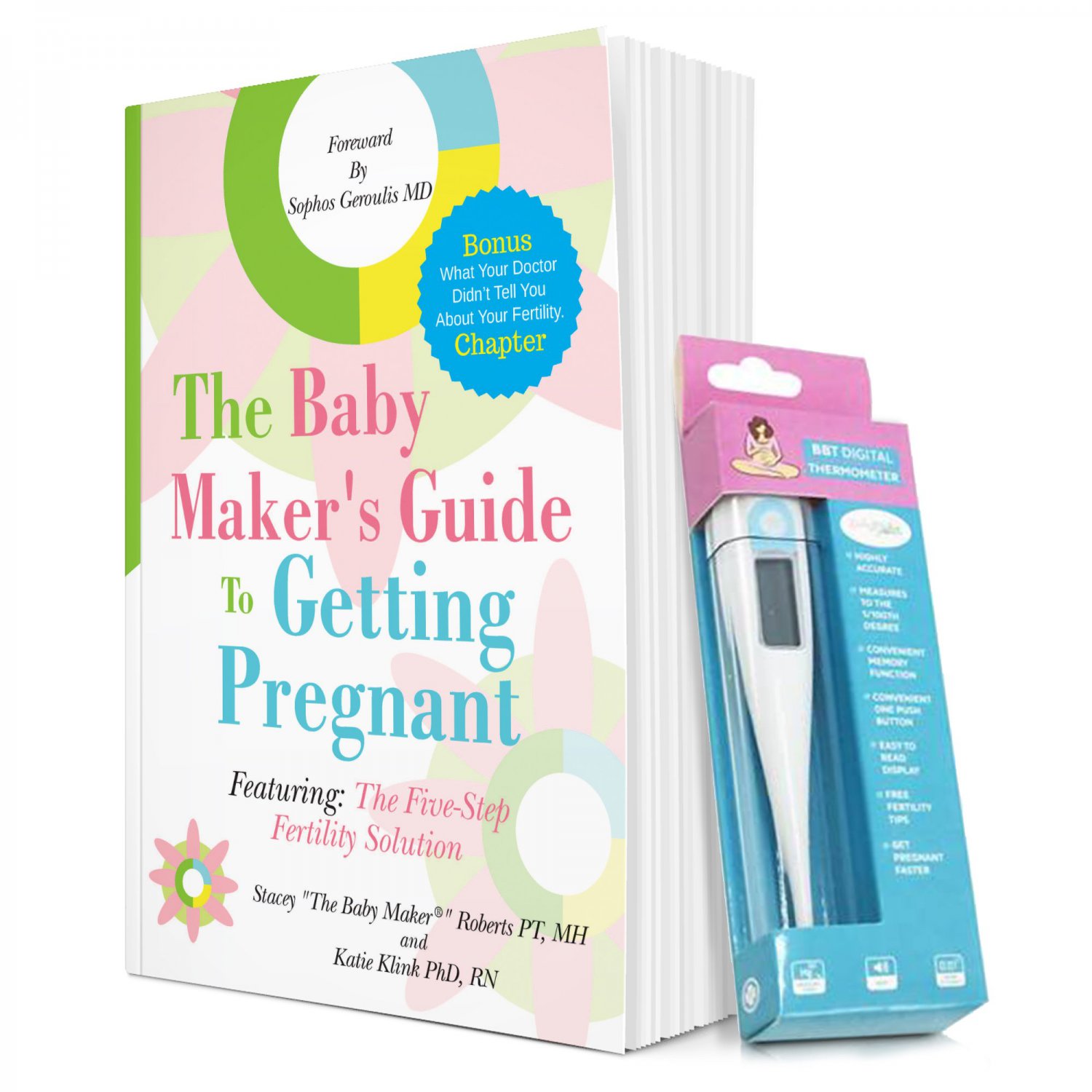 Baby Maker Products Basal Ovulation Thermometer and Baby Maker's Guide ...