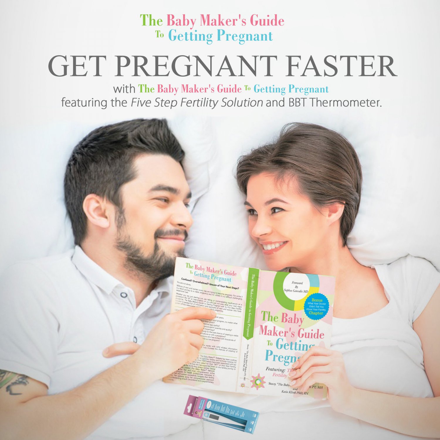 Baby Maker Products Basal Ovulation Thermometer and Baby Maker's Guide ...