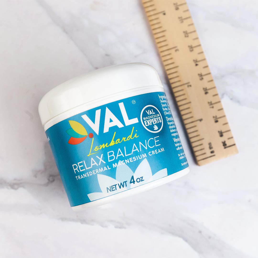 VAL Lombardi Magnesium Cream for Arthritis, Backaches, Cramps, Sore