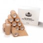 4-in Wide Self Adherent Cohesive Wrap Bandages (12 Pack), 5 yds Self Adhesive Non Woven Bandage Roll