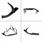 Keepons 2.5mm Anti-Slip Comfort Enhancing Transparent Clear Silicone Eyeglasses Nose Pad Fold Over B