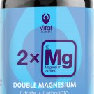 Vital Concept Double Magnesium - Daily Dose 250 mg Super Quality Magnesium. Double Source Magnesium 