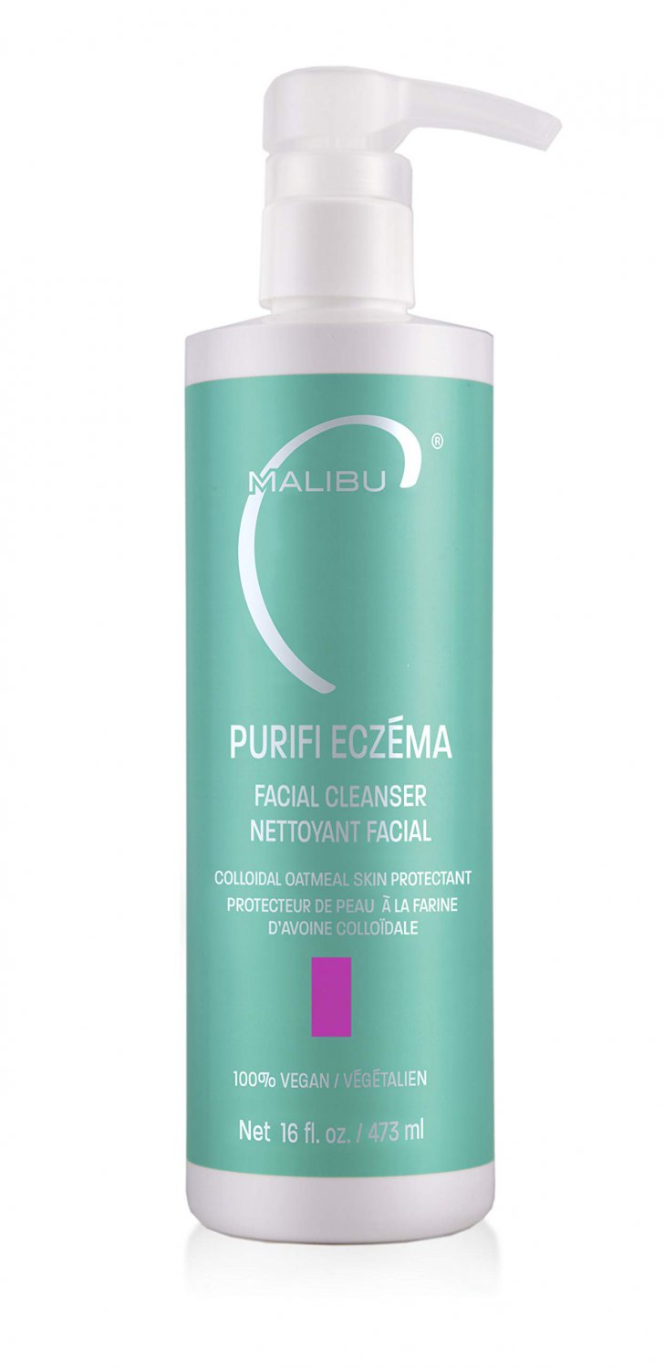 Malibu C Purifi Eczema Facial Cleanser, 16 Fl Oz