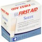 American White Cross Sheer Adhesive Strips, Sterile, 1"" x 3"", 100/Box, 12 Box/Case (Pack of 1200)