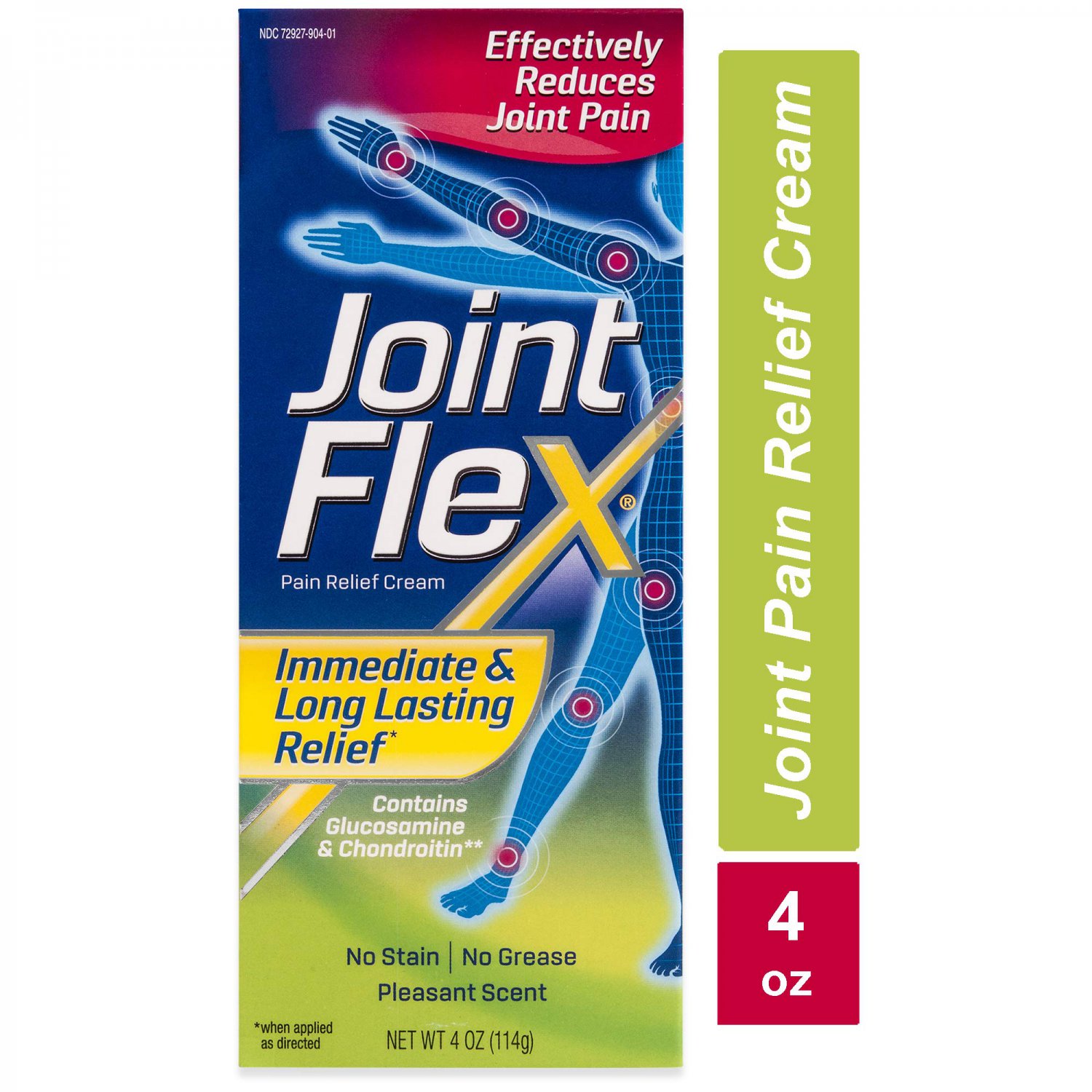 JointFlex Pain Relief Cream For Joint & Arthritis Pain, 4 Ounce Tube