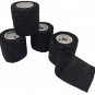 Self-Stick Wrap - 4-Pack - Flexible Non-Stick, Self-Adherent, Pressure Wrap Gauze Bandage - Latex-Fr