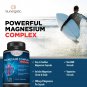Premium Magnesium Citrate Capsules - Powerful 500mg Magnesium Oxide & Citrate Supplement - Helps Sup