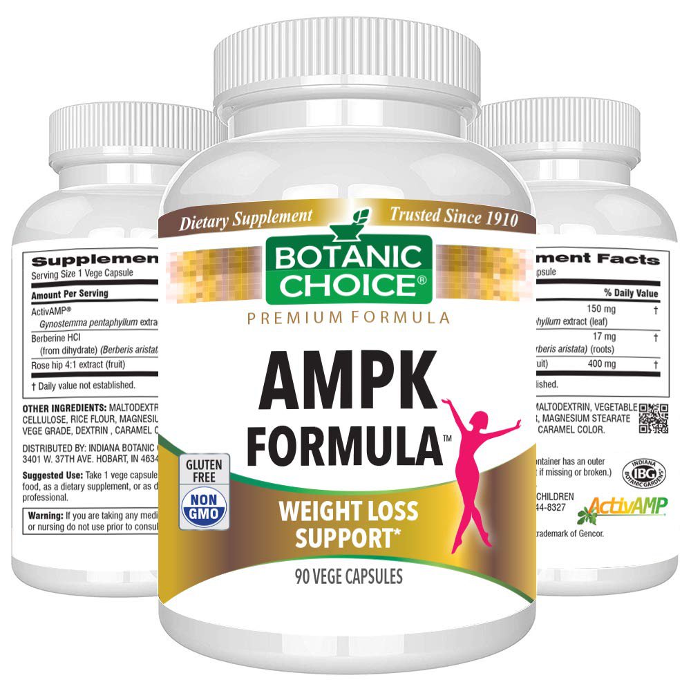 Botanic Choice Ampk Formula, Capsules, 90 Count
