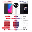 BLACK Original Global Version Lenovo K5 Pro 6GB RAM 64GB