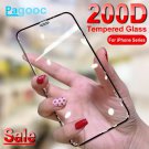 200D Curved Protective Glass For iPhone 11 Pro Xs Max X XR XS
