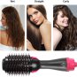 Multifunctional hair dryer and volumizer, rotating hair brush, roller Comb styling, straightening