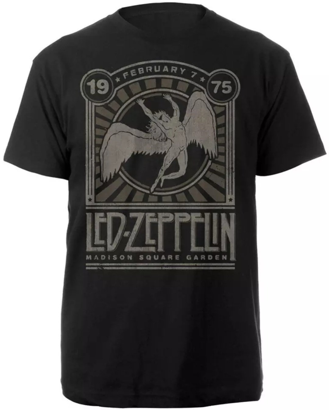 Led Zeppelin 1975 Madison Square Garden Mens Womens T-Shirt