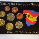Spanish Designed Euro Coin Set