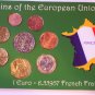 French Designed Euro coin set