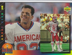 Andre Reed - 1993 Upper Deck Pro Bowl Card