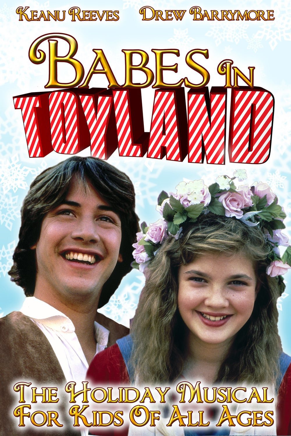 BABES IN TOYLAND ( RARE 1986 DVD ) * KEANU REEVES * DREW BARRYMORE