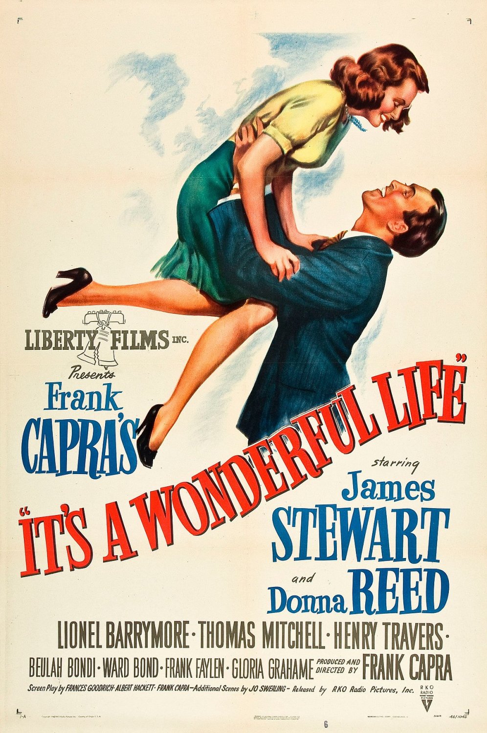 It's A Wonderful LIfe ( 1946 DVD ) * James Stewart * Donna Reed