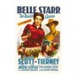 BELLE STARR - THE BANDIT QUEEN ( RARE 1941 DVD ) * RANDOLPH SCOTT * GENE TIERNEY