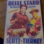 BELLE STARR - THE BANDIT QUEEN ( RARE 1941 DVD ) * RANDOLPH SCOTT * GENE TIERNEY